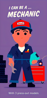 I Can Be A... Mechanic (Press Out Models)